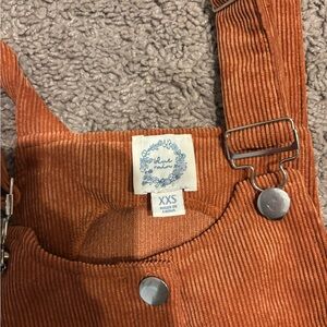 Blue Rain (Francesca’s) Orange Corduroy Dress